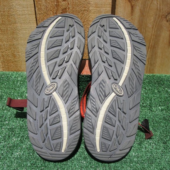 Men\'s Size 13 Chaco Tegu J106705 Sport Hiking Orange Strap Sandals Shoes main image 4